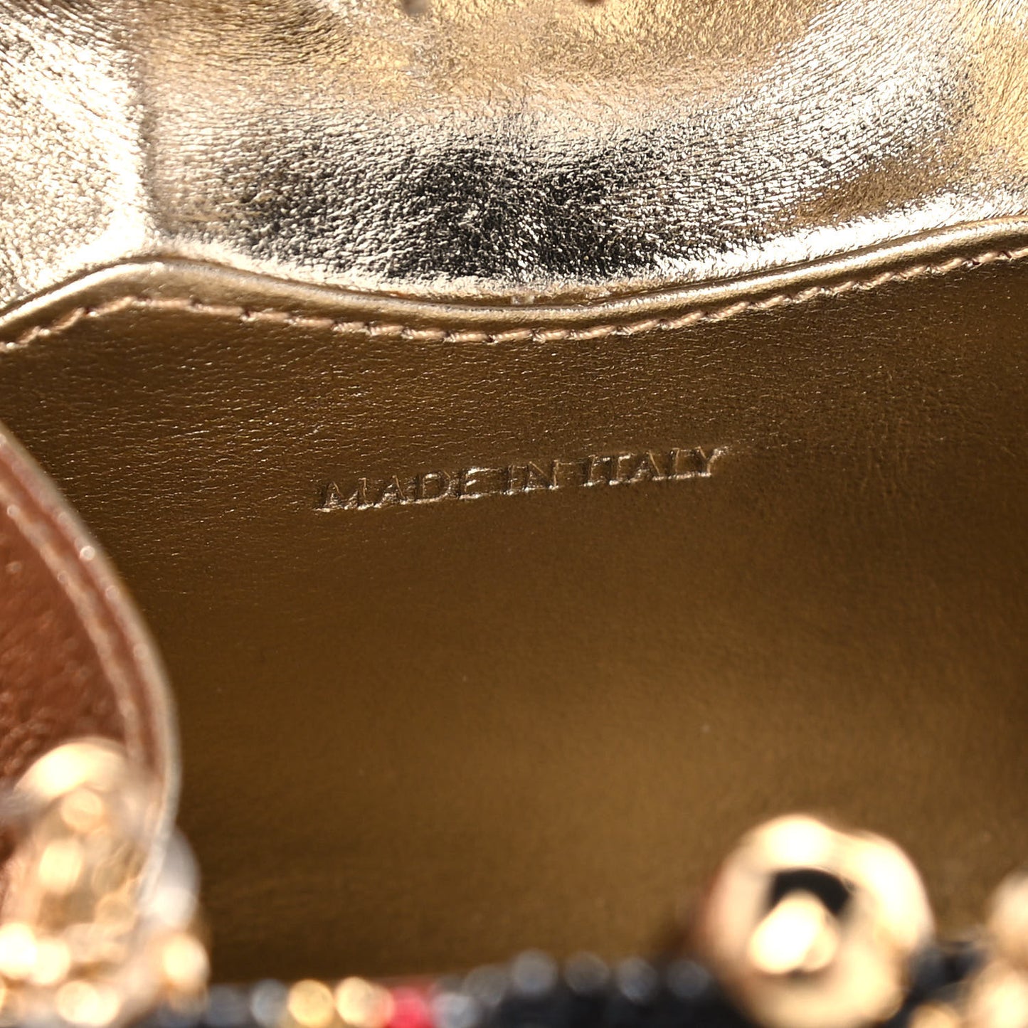 Crystal Rocking Horse Toby Minaudiere Clutch Multicolor