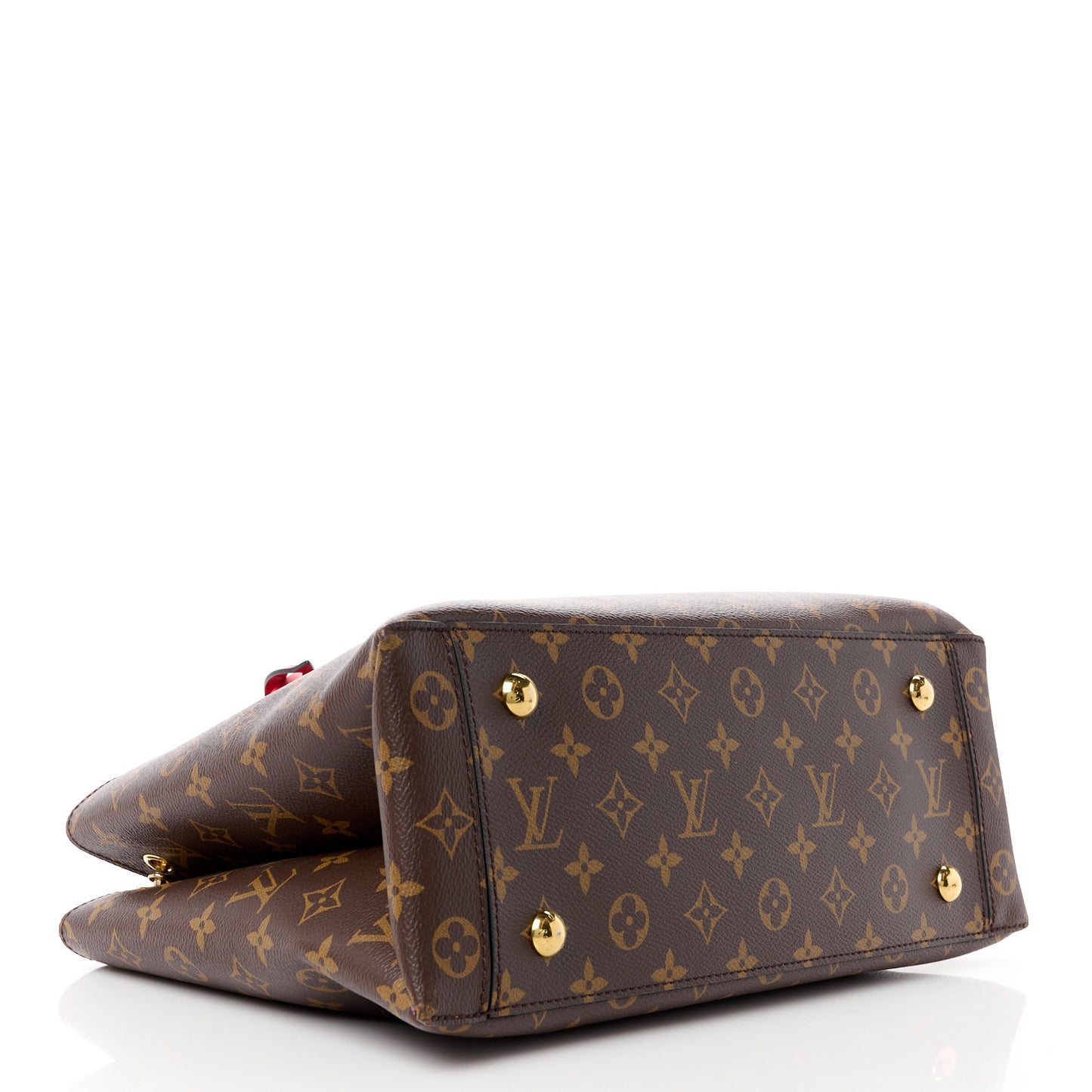 Monogram Flower Tote Coquelicot