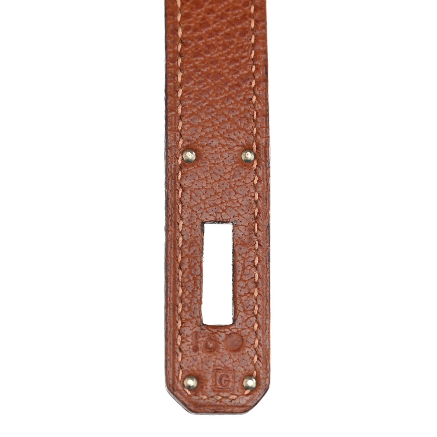 Hermes Buffle Skipper Kelly Retourne 35 Marron Glace 7 of 10