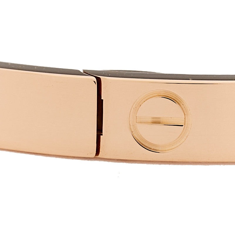 18K Pink Gold Medium LOVE Bracelet 17