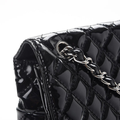 Chanel Vinyl Quilted In the Business Flap Bag Black 9 of 12