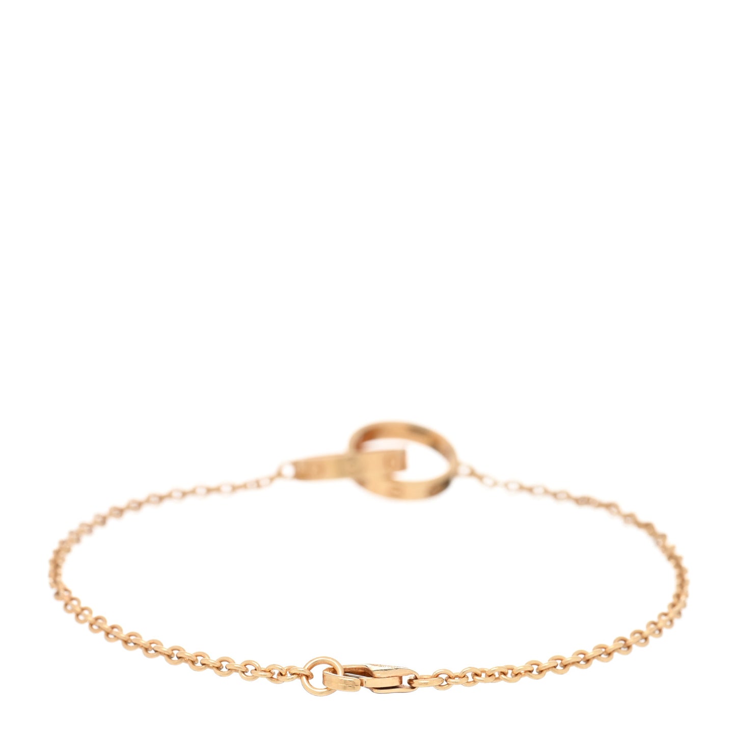 18K Yellow Gold Interlocking LOVE Bracelet