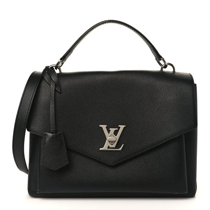 Louis Vuitton Soft Calfskin My Lockme Top Handle Black 1 of 11