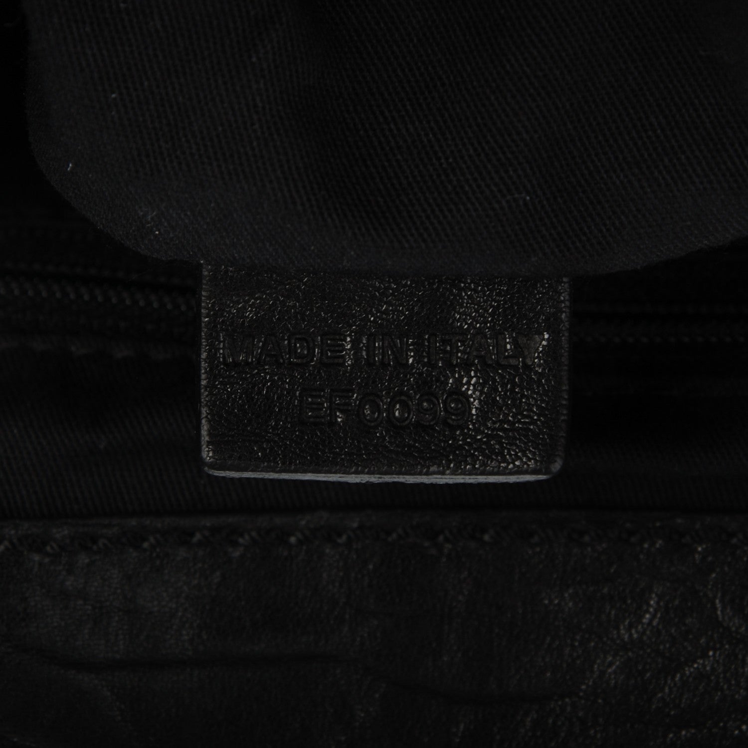 Givenchy Pebbled Lambskin Melancholia Shoulder Bag Black 7 of 7