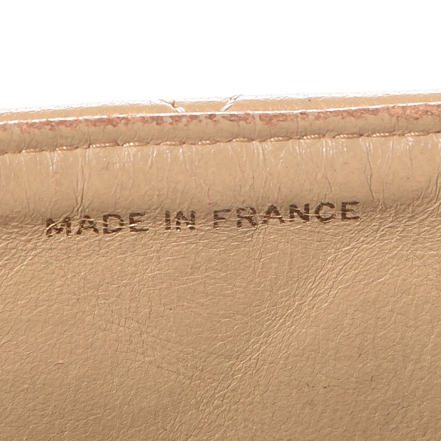Chanel Lambskin Quilted Small Single Flap Beige 10 of 25