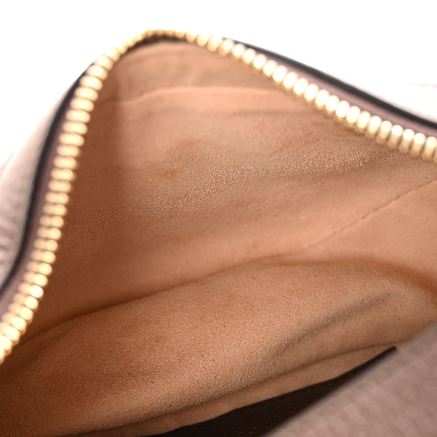 Gucci GG Supreme Monogram Textured Calfskin Web Mini Ophidia Half Moon Hobo Beige Ebony New Acero 5 of 12