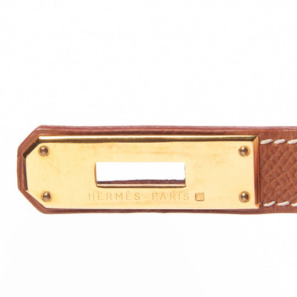 Hermes Courchevel Birkin 35 Gold 26 of 31