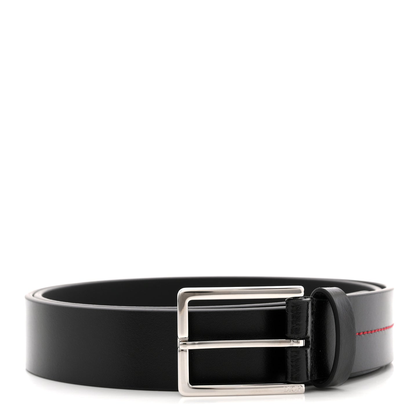 Calfskin Dior Homme 30mm Belt 85 34 Black