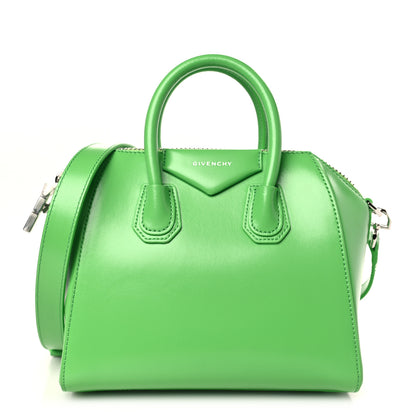 Givenchy Shiny Lord Calfskin Mini Antigona Absynthe Green 1 of 8