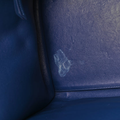 Celine Suede Medium Phantom Luggage Royal Blue 5 of 5