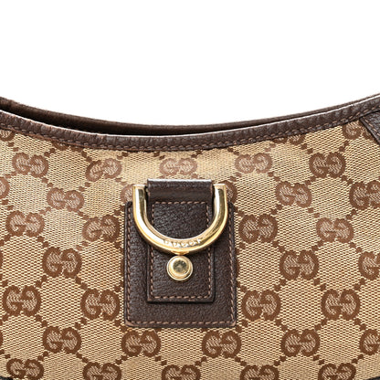 Gucci Monogram D Ring Abbey Pochette Brown 8 of 15