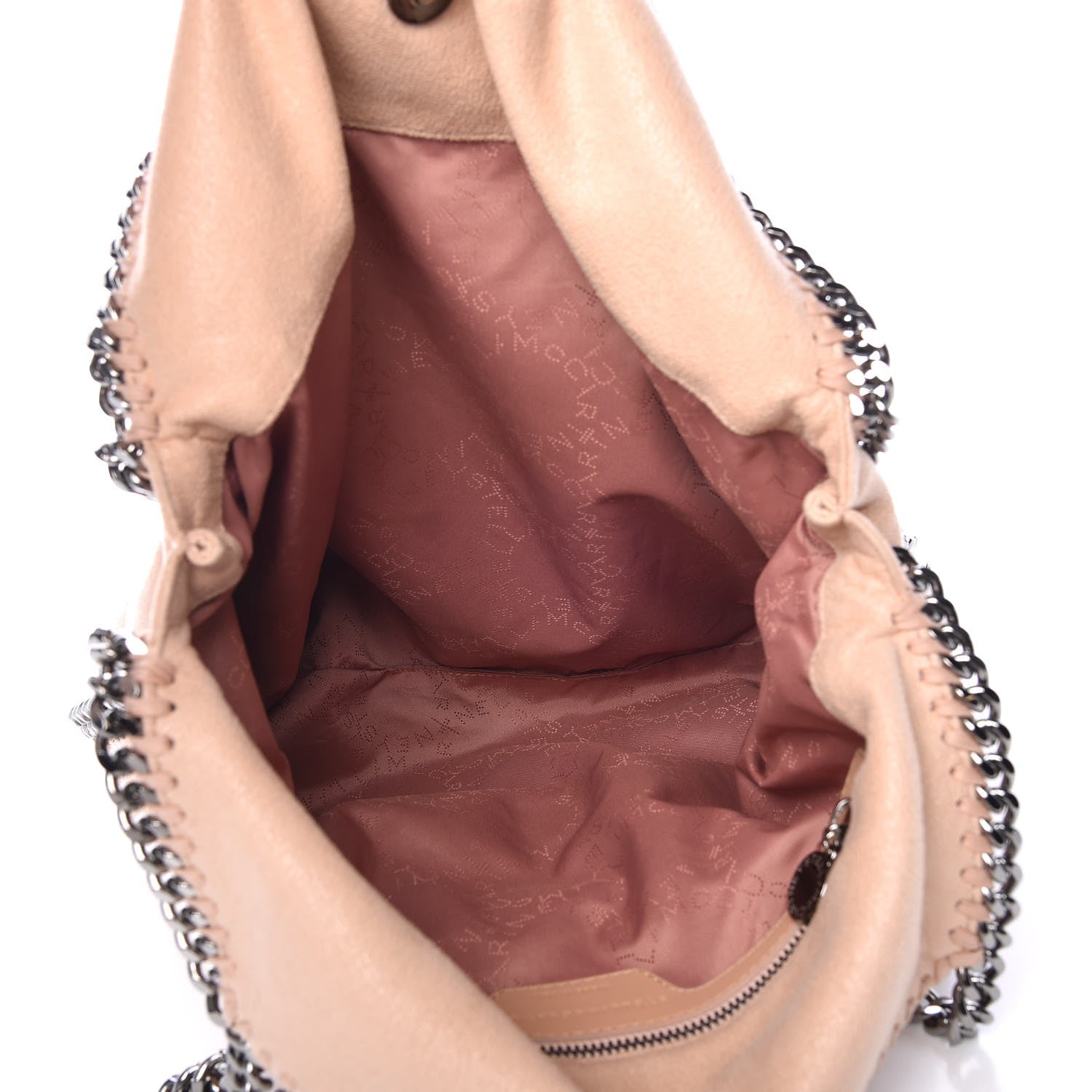 Stella McCartney Shaggy Deer Small Falabella Tote Powder 5 of 14