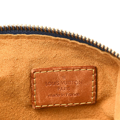 Louis Vuitton Monogram Denim Baggy PM Blue 6 of 10