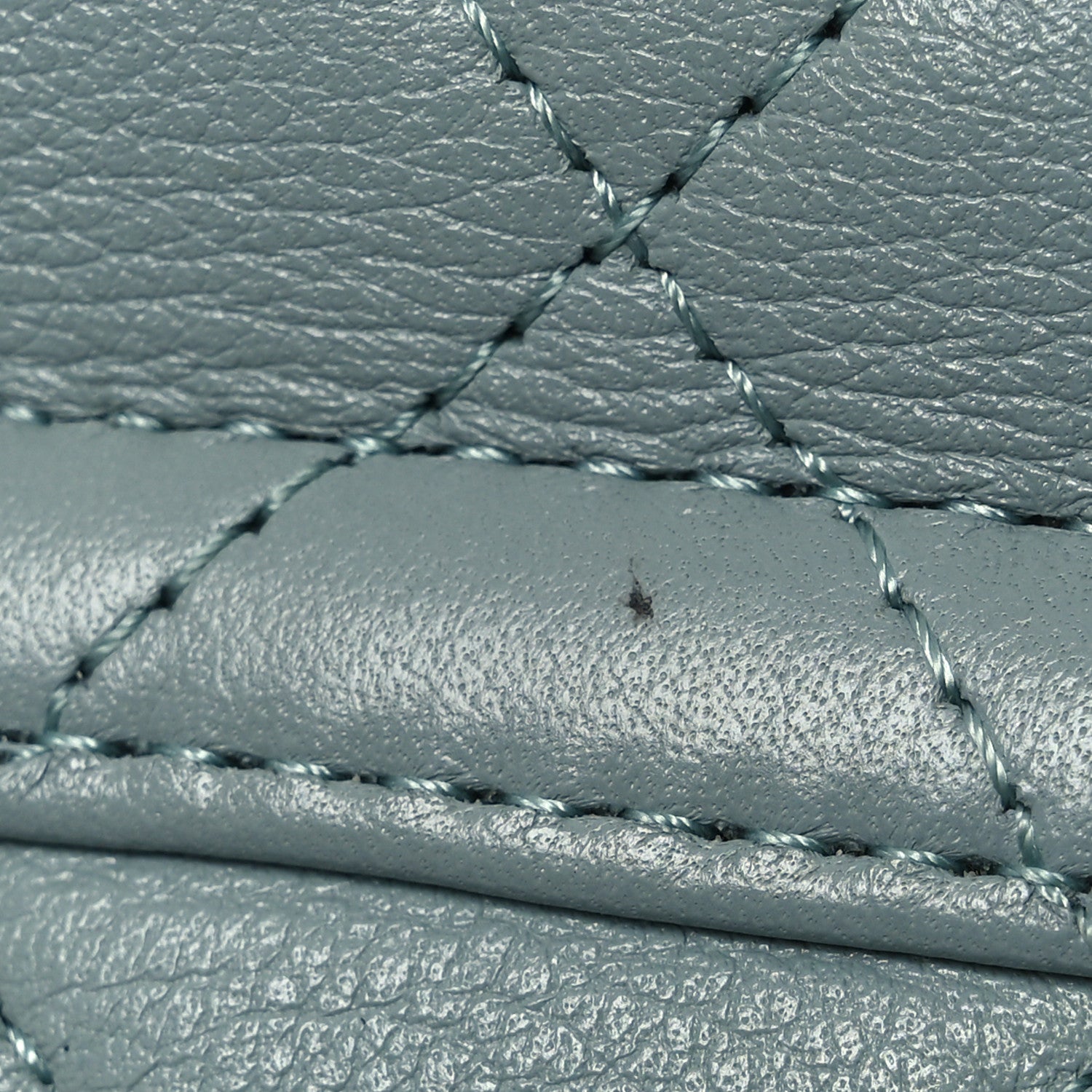 Chanel Lambskin Quilted Small Duma Drawstring Backpack Light Blue 15 of 15
