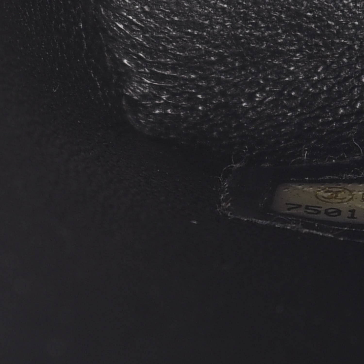 Chanel Caviar Quilted Jumbo Kelly Flap Black 6 of 12