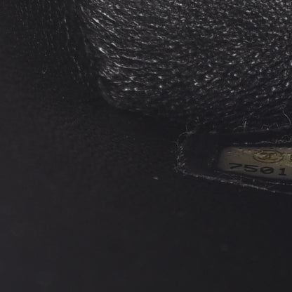 Chanel Caviar Quilted Jumbo Kelly Flap Black 6 of 12