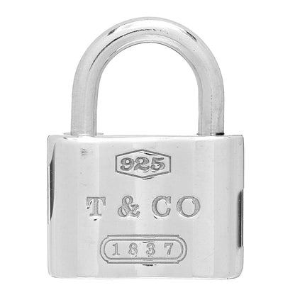 Tiffany Sterling Silver 1837 Lock Charm 1 of 3