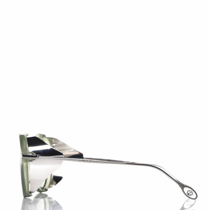 Gucci CVS Y/1 Aviator Sunglasses 3737/S Light Green Ruthenium 3 of 8