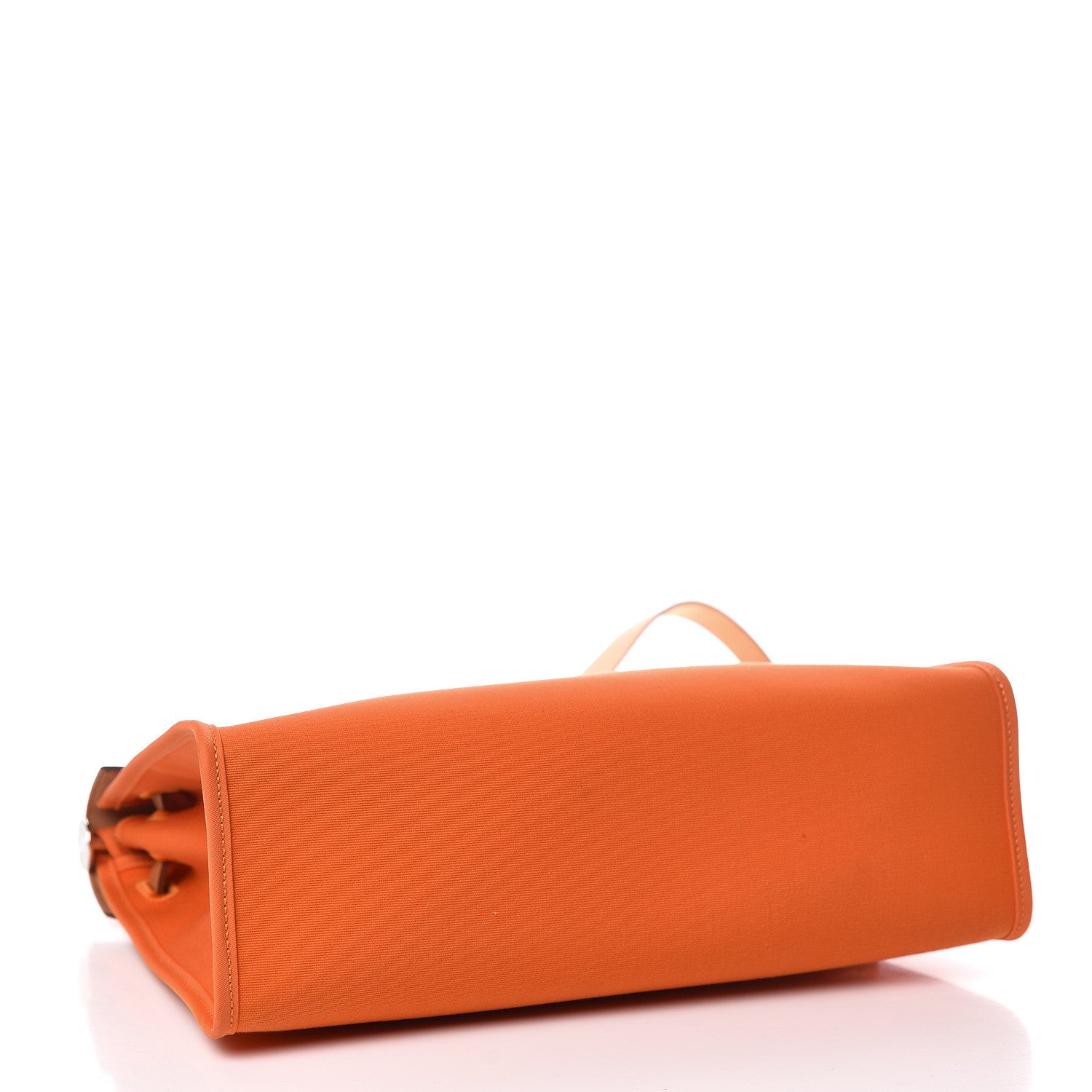 Hermes Vache Hunter Toile Herbag Zip 31 PM Orange 5 of 15