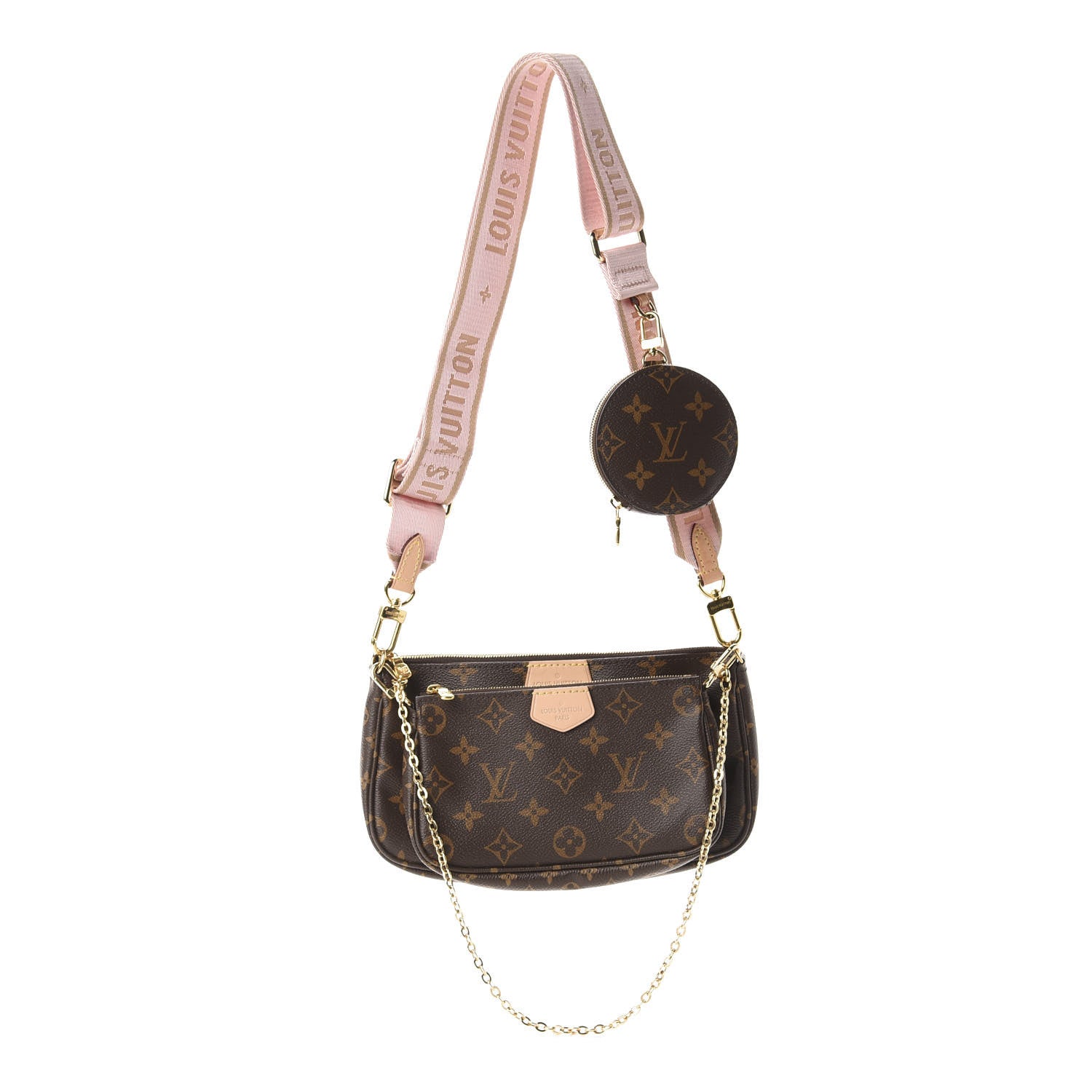 Louis Vuitton Monogram Multi Pochette Accessories Rose Clair 1 of 12