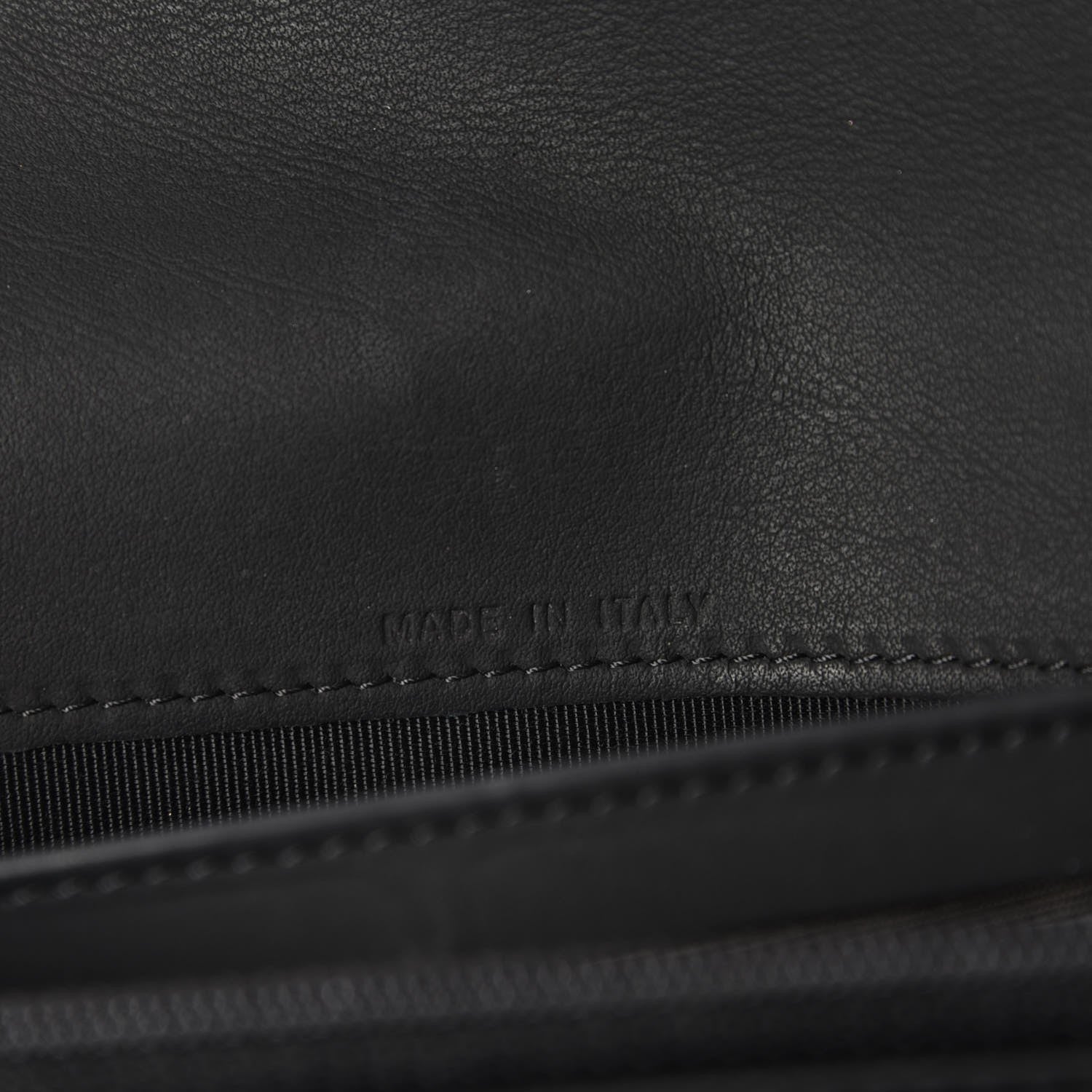 Chanel Lambskin Quilted Long Gusset Flap Wallet Black 6 of 9