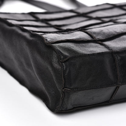 Chanel Lambskin Patchwork Shoulder Bag Black 7 of 14