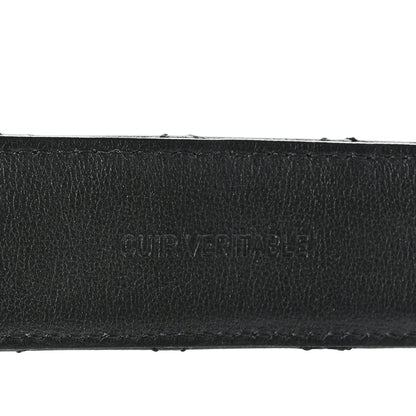 Chanel Calfskin Quilted CC Chain Belt 80 32 Black 5 of 8
