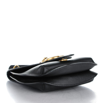 Gucci Cellarius Calfskin Feline GG Marmont Flap Shoulder Bag Black 4 of 7