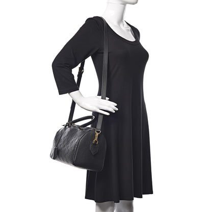 Louis Vuitton Empreinte Speedy Bandouliere 25 NM Black 3 of 9