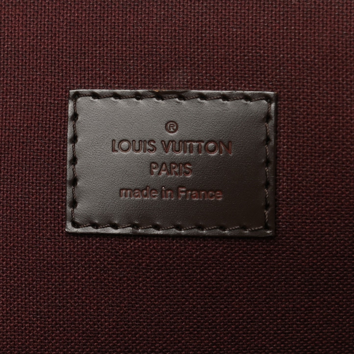 Damier Ebene Sac Plat NM