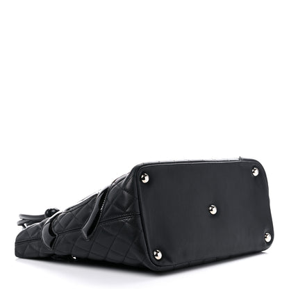 Chanel Calfskin Quilted Large Cambon Tote Black 4 of 16
