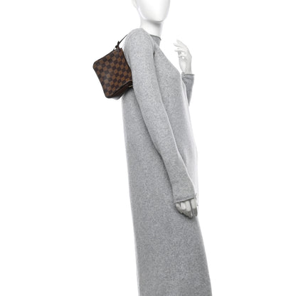 Louis Vuitton Damier Ebene Trousse Make Up Bag Pochette 2 of 11