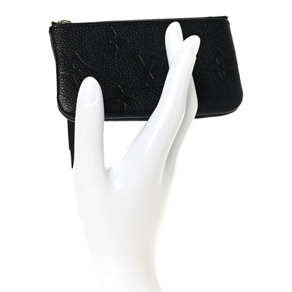 Louis Vuitton Empreinte Monogram Giant Key Pouch Black 2 of 9