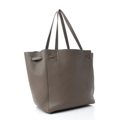 Celine Soft Grained Calfskin Small Belt Cabas Phantom Taupe 3 of 12