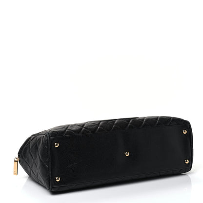 Chanel Caviar Quilted Large Bowler Black 4 of 5