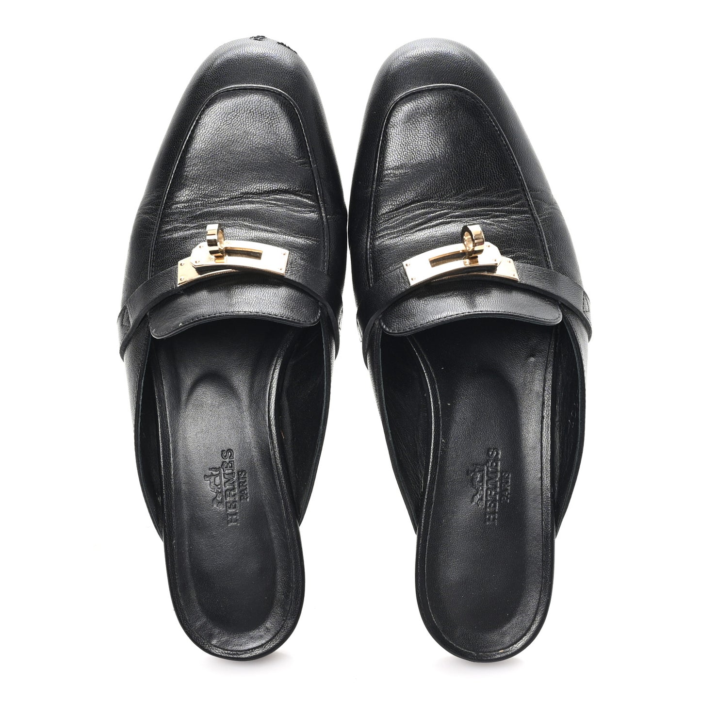 Goatskin Oz Mules 36 Black