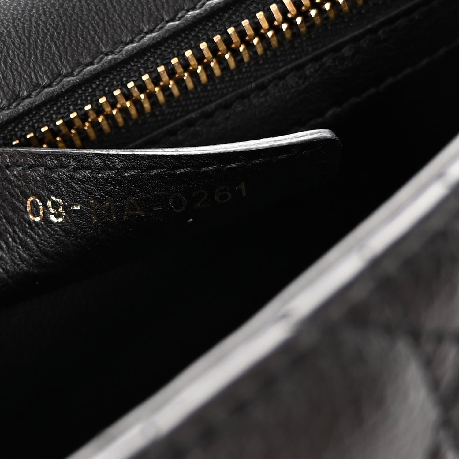 Christian Dior Calfskin Cannage Medium Caro Bag Black 7 of 10