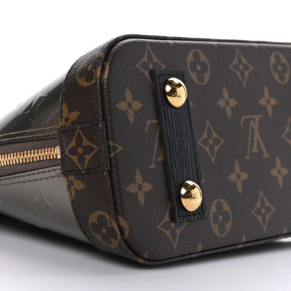 Louis Vuitton Vernis Monogram Alma BB Taupe Metallise 7 of 8