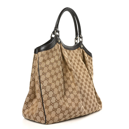 Gucci Monogram Large Sukey Tote Dark Brown 3 of 7