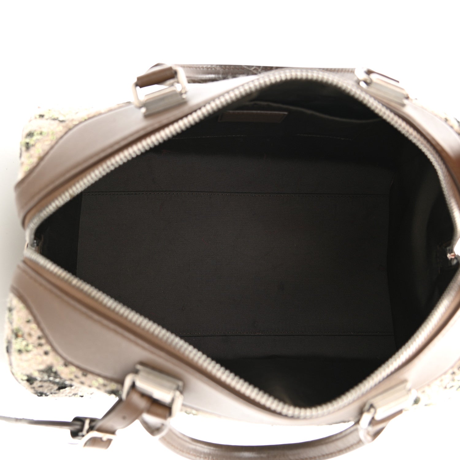 Louis Vuitton Sequin Monogram Sunshine Express Speedy Kaki 5 of 9