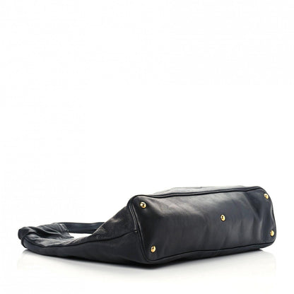 Saint Laurent Calfskin Belle de Jour Cabas Tote Black 4 of 27