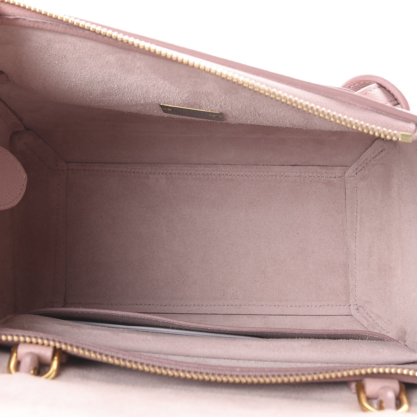 Baby Grained Calfskin Micro Belt Bag Vintage Pink
