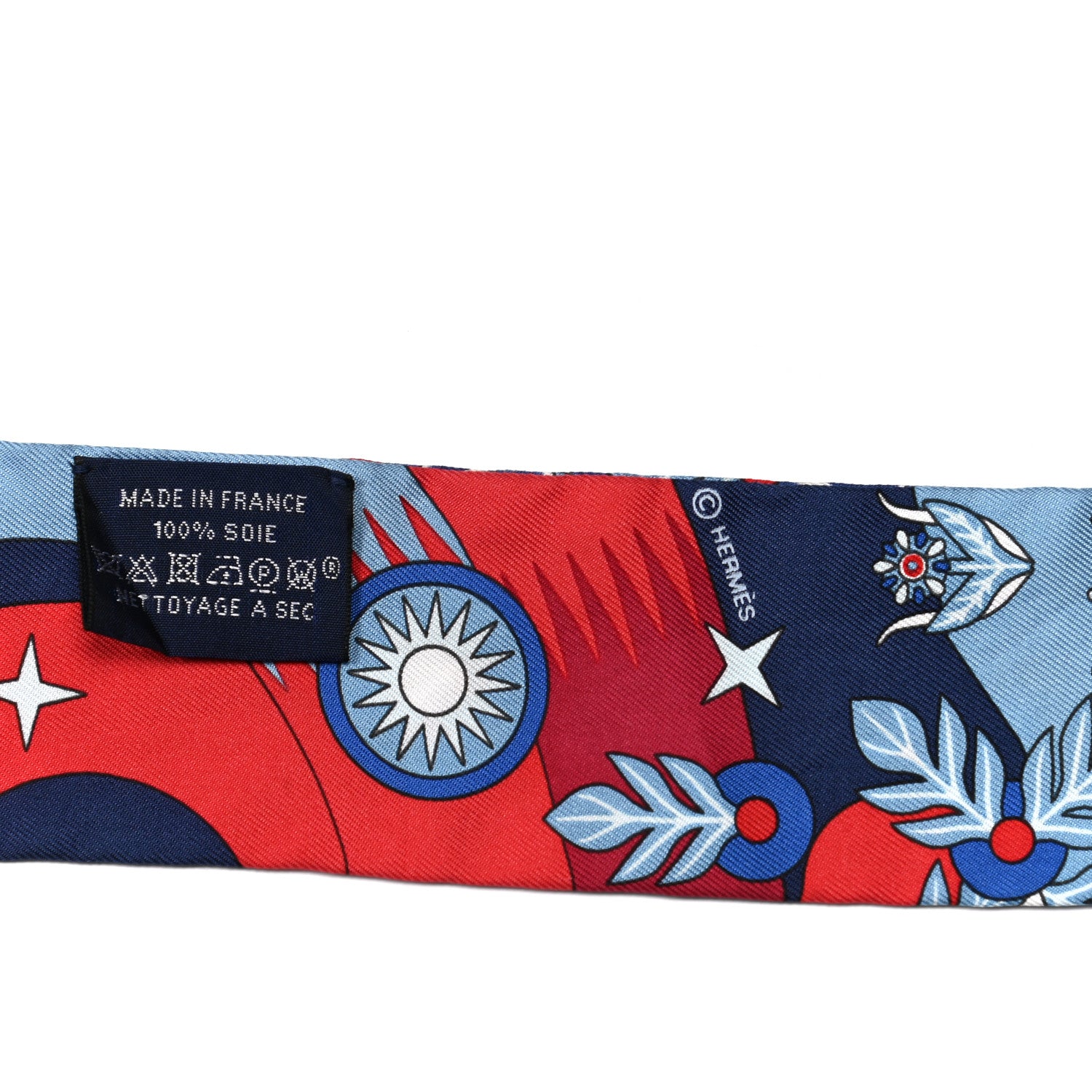 Hermes Silk La Source de Pegase Twilly 3 of 4