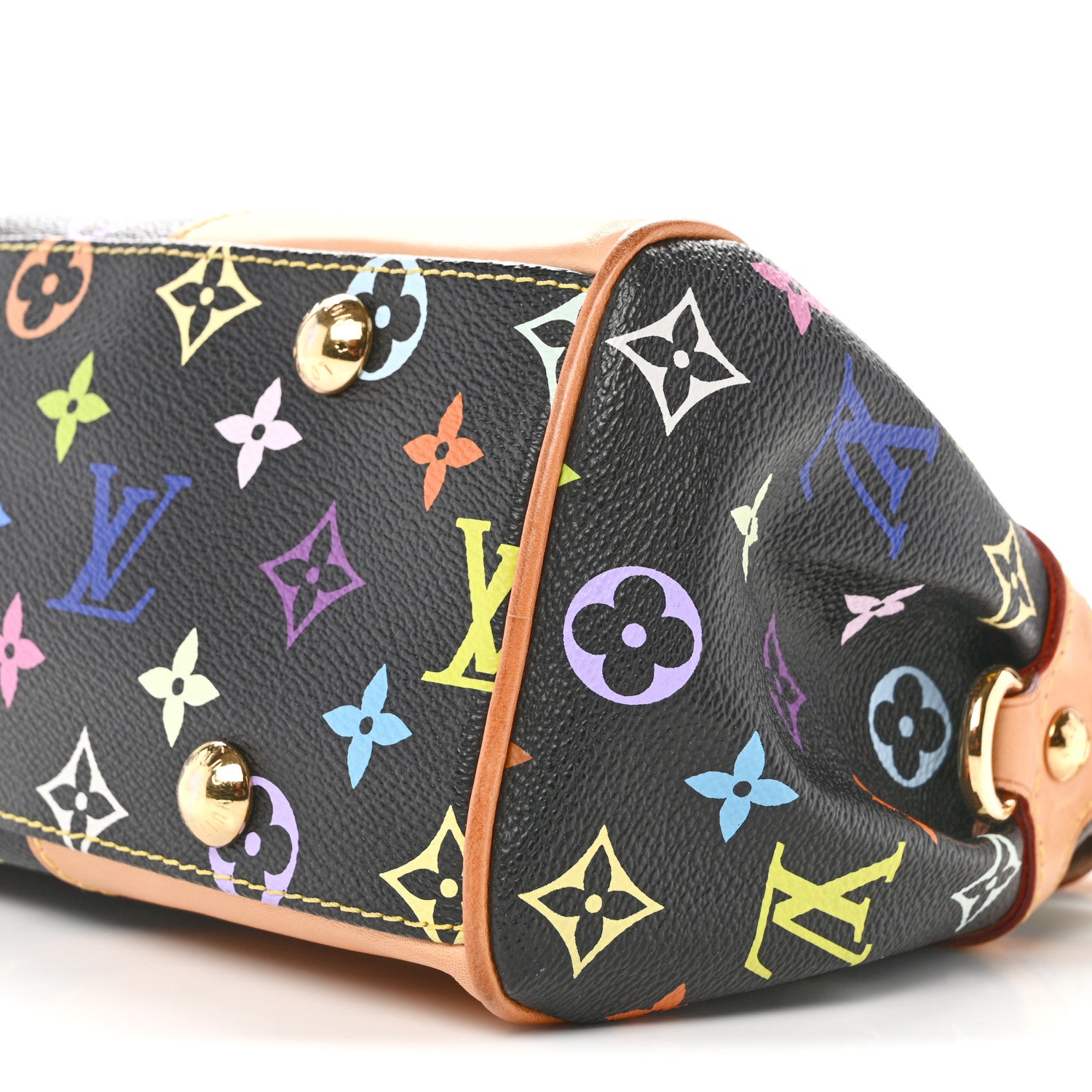 Louis Vuitton Monogram Multicolor Beverly MM Black 10 of 15