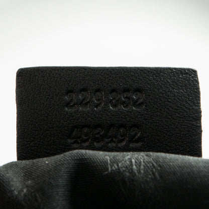 Gucci Guccissima Medium Icon Bit Tote Black 7 of 8