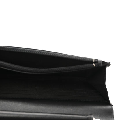 Chanel Caviar Camellia Embossed Wallet On Chain WOC Black 5 of 14