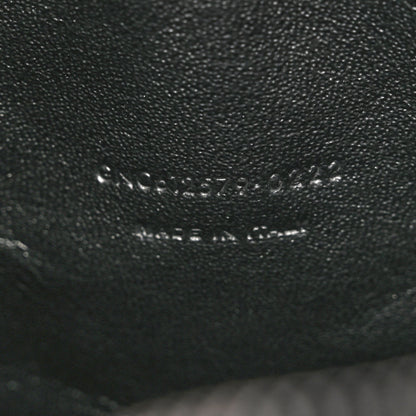 Saint Laurent Grain De Poudre Matelasse Monochrome Monogram Mini Lou Camera Bag Black 6 of 10