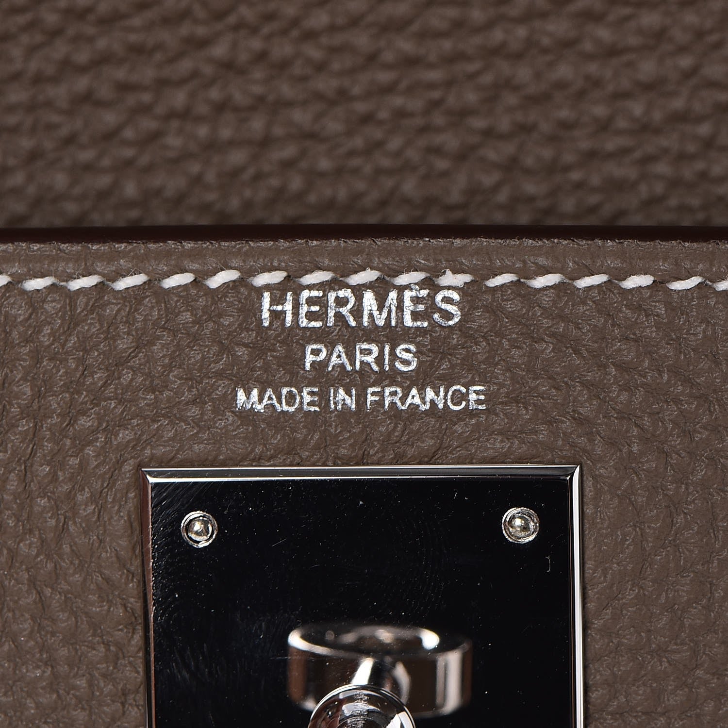 Hermes Togo Kelly Retourne 28 Etoupe 16 of 36