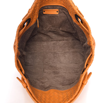 Bottega Veneta Nappa Intrecciato Medium Garda Bag Orange 6 of 10