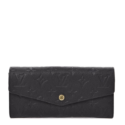 Louis Vuitton Empreinte Curieuse Wallet Black 1 of 9